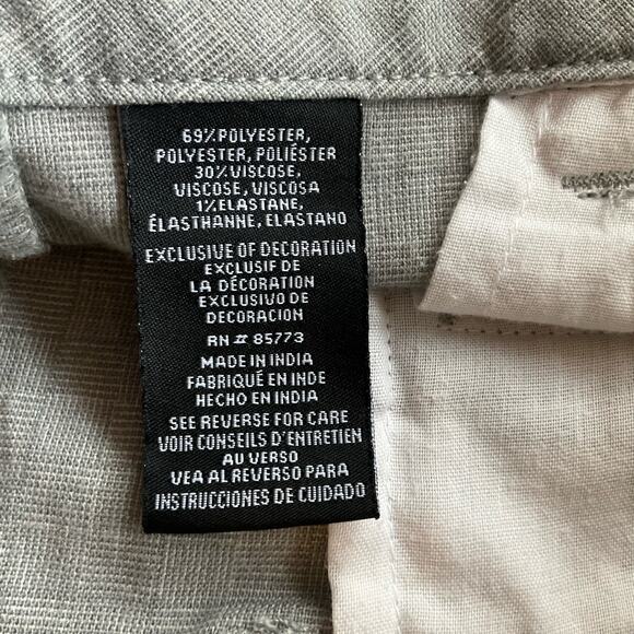 O’NEILL Men’s Casual Flat Front Shorts size 34, Gray - Picture 8 of 9